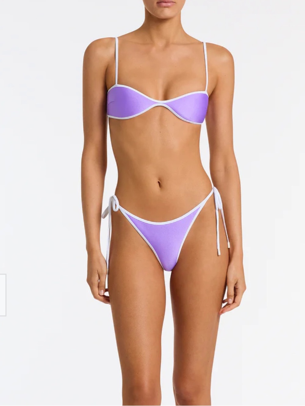Triangl - Neoprene Grape Bikini set